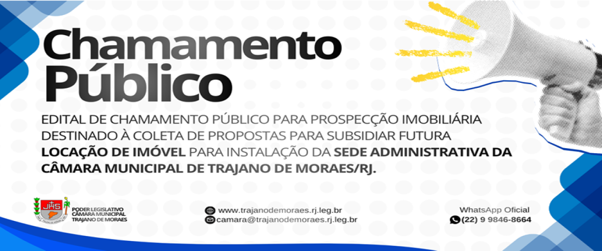 Chamamento Público - Republicado